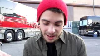 Taylor York talking at meet and greet 7.28.09