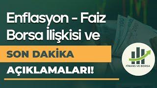 CUMHURBAŞKANI DEZENFLASYON AÇIKLAMASI VE BORSA İLİŞKİSİ!