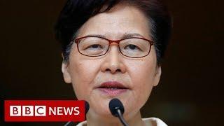 Hong Kong leader Carrie Lam in leaked secret recording - BBC News