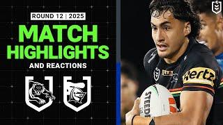 2025 NRL Match Reactions and Highlights | Panthers v Knights | Round 12, 2025