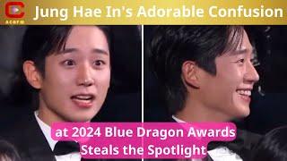 Jung Hae In's Adorable Confusion at 2024 Blue Dragon Awards Steals the Spotlight - ACNFM News