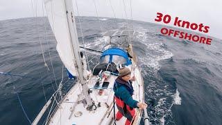 Sailing across the North Sea - Shetland to Norway -The first leg of our voyage