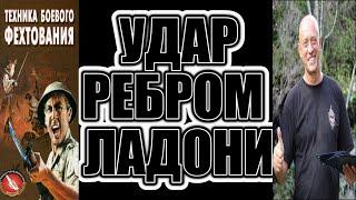 Техника Боевого Фехтования рукопашный бой удары ребром ладони. Вадим Старов Защита Система Спецназ.