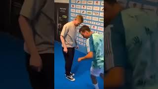Kevin de bruyne dit not enjoy that #football #footballshorts #kevindebruyne ️️