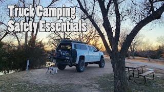 5 Truck Camping Safety Essentials