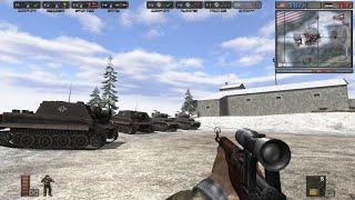 Battlefield 1942: Eagle's Nest gameplay (No Commentary)