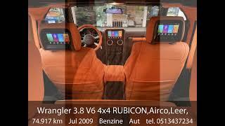 Jeep Wrangler 3.8 V6 4x4 RUBICON,Airco,Leer,20"lmv,Led,Gr.Navi,Sahara