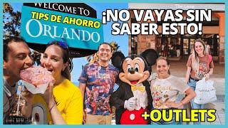 TIPS para tu VIAJE a ORLANDO: OUTLETS, PRECIOS, COMIDA, CLIMA y AHORRO en DISNEY & UNIVERSAL