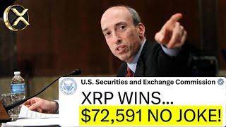 SEC LAWSUIT END EXPLAINED! $72,591 PUMP NO JOKE! - RIPPLE XRP NEWS TODAY