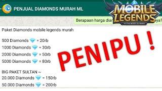 NASIB !! GUE KENA TIPU SAMA PENJUAL DIAMONDS MOBILE LEGENDS, BARU KALI INI GUE KENA TIPU