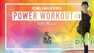 Power Workout-Kurs Teil 2 DAVID Fitness Onlinekurse für Zuhause!