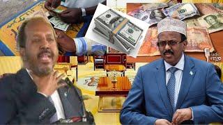 DEG DEG Kacdoon Farmaajo Lagu soo Celinayo Oo Hada Ka biloowday Xamar Xasan Oo Lacagtii dalka Gurtay