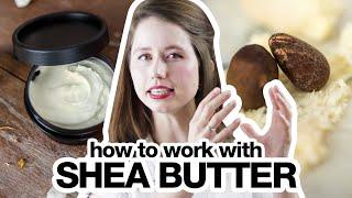 What can I make with shea butter? // Prevent graininess // 10 shea butter DIYs // Humblebee & Me