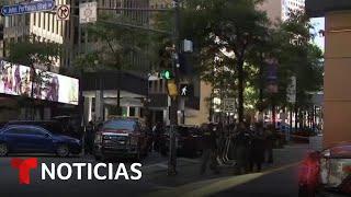 La policía responde a un tiroteo en el centro de Atlanta