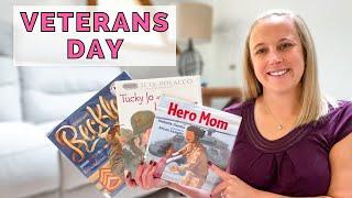 Veterans Day Books for Kids | Picture Books for Veterans Day | Classroom Read Alouds