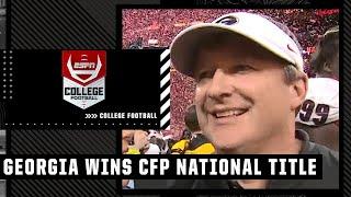 Kirby Smart's National Championship Postgame Interview | College Football on ESPN