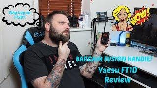 Yaesu FT1D Review Bargain Fusion C4FM Handie! Why buy an FT2D?