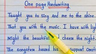 how to improve handwriting || handwriting kaise sudhare || how to improve your english handwriting