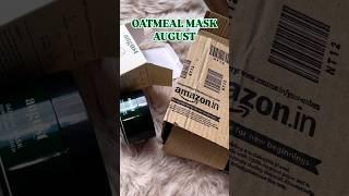 OATMEAL MASK AUGUST #claymask #august #lostandfound #amazon #skincare #mask #love #beauty #yt