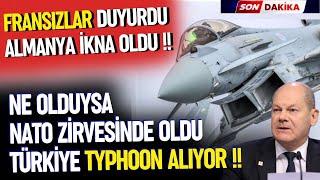 ALMANYA İKNA EDİLDİ EUROFİGHTER YOLU AÇILDI - F-16'LAR NE OLACAK - SAVUNMA SANAYİ