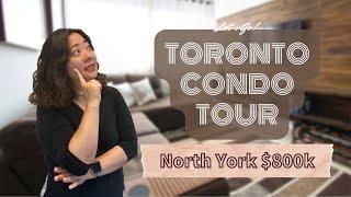 Toronto Condo Tour| $800k 2 Bedroom Condo at Yonge & Finch| North York| Toronto Real Estate