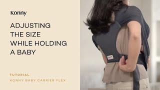 Konny Baby Carrier FLEX | TIP. Adjusting the size