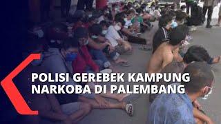 Polisi Gerebek Kampung Narkoba di Palembang, Pelaku Nekat Terjun ke Sungai Musi