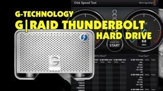 G-Technology G|RAID Thunderbolt Hard Drive Speed Test & Review