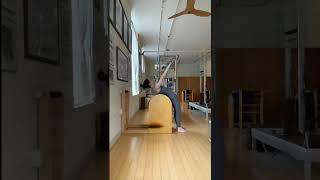 Authentic Pilates Backward Stretch on the Gratz Ladder Barrel