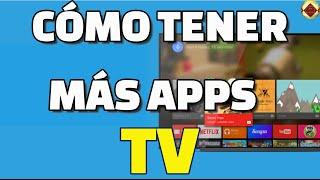 Cómo instalar apps que no están en Play Store Android Google TV Conseguir más aplicaciones de TV TCL