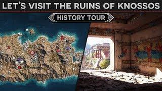 Let's Visit the Minoan Palace Complex of Knossos - History Tour in AC: Odyssey Discovery Mode