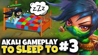 3 Hours of Relaxing Akali gameplay to fall asleep to (Part 3) | Professor Akali