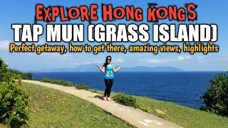 TAP MUN GRASS ISLAND HK | SHORT HIDDEN HIKE & AMAZING VIEWS (how to get there, views, highlights)