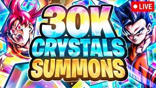  35K CRYSTALS SUMMONS For The NEW LF SSG GOKU +LF GOHAN!!! PART 2 DB Legends 6th YEAR ANNIVERSARY