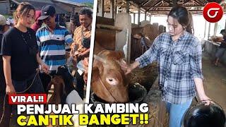 AUTO BELI! Mahasiswi Cantik Penjual Kambing Asal Wonogiri Viral Di Media Sosial, Ini Parasnya