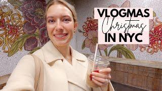 VLOGMAS Day 11: Christmas in NEW YORK! Come to the office with me + decorating our Christmas tree!