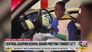 Central Dauphin School District holds first board meeting since Justin Johnson's death