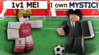 I 1v1'd CLAN OWNERS in Touch Football! (Roblox Soccer)