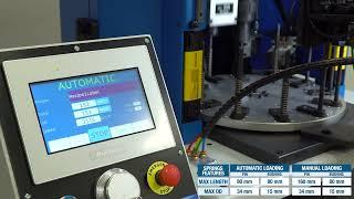 RDZ500 - High speed setting machine for small ground and not-ground springs