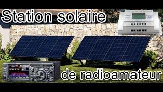 Station solaire radioamateur de 260Ah. Version 2