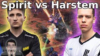 Smashing the opponent? - Spirit vs Harstem - Bo3 - (StarCraft 2)