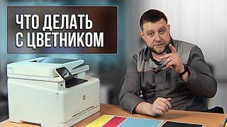 Решение проблемы HP MFP M277dw плохая, бледная печать, полосы на заливке