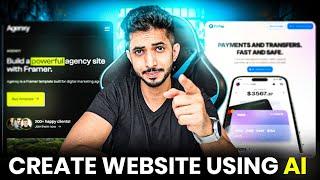 Make Website Using AI (2024)   Hostinger AI Website Builder Tutorial (हिन्दी) 