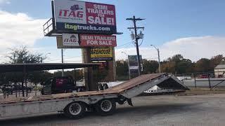 1999 Trail Eze 48x102 Drop Deck Trailer with Hydraulic Beaver Tail and Ramps!