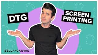 Direct to Garment Printing vs Screen Printing | Which is Best for Your T-shirt Business