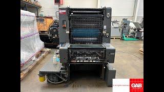 Used Heidelberg MO offset printing machine for sale   Gab Supplies Ltd   1981