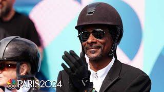 Snoop Dogg conquers his fear of horses with help from Martha Stewart | Paris Olympics | NBC Sports