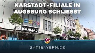 80 Mitarbeiter verlieren Job: Galeria Karstadt-Filiale in Augsburg schließt