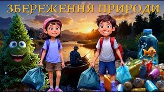 ЗБІРКА "ЗБЕРЕЖЕННЯ ПРИРОДИ" / повчальні мультики для дітей українською мовою