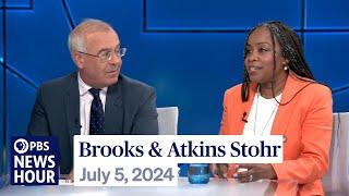Brooks and Atkins Stohr on Biden's vow to stay in the race for the White House